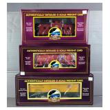 M.T.H. RailKing Electric Trains Chicago Northwestern Refrigerator Car, Amoco 8000 Gallon Tank Car An