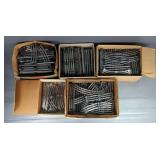 Lionel Metal O Gauge Curved And Straight Track, Includes Other O Gauge Brands, Contents Of 5 Boxes