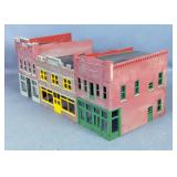 Lionel Model Train Layout Accessories Including Diesel Horn Shed And Buildings 