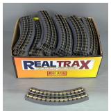M.T.H. RailKing RealTrax Curved Track Sections, In Original Box 