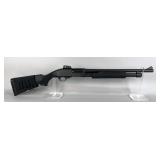 China/ iac/ Hawk 982 12 ga Pump Action Shotgun SN# 0100250, Rem 870 Clone, 18.5" Bbl, Rear Peep Sigh