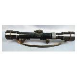 Dural-Dialytan 4x Scope Model 36408 With Leather Scope Cap and Millett Velvet Carrying Case 