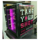 Pink Whitney Branded Countertop Display Cooler, Model SC35, Powers On