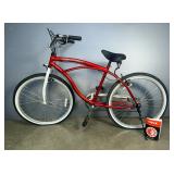 Centrix 6-Speed Beach Cruiser Bike, With Owners Handbook