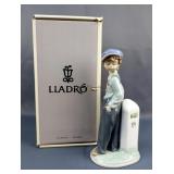 Lladro Porcelain 'The Wanderer' #05400 8.25' Tall Figure, With Original Box
