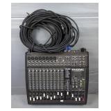 Phonic Powerpod Deluxe Powered Mixer, Model 1860 Including SEM 710 Speakers, Qty 2
