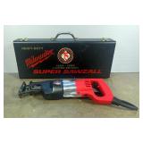Milwaukee 75th Anniversary Limited Edition Super Sawzall, Numbered 100400, In Metal Carrying Case, P