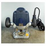 GMC Plunge Router, Model R11UL, With Bits, In Hard Carry Case, Powers On 