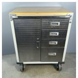 Seville Classics UltraHD 4-Drawer Rolling Cabinet