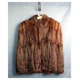 Harry Glotzer Fur Arm-Slit Cape With Fur Shawl Scarf 