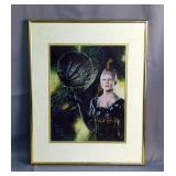 Alice Krige Autographed Framed Star Trek Poster, Approx 20' x 16' 