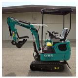 2026 CFG KV16R Mini Excavator, Unused
