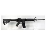 Del-Ton DTI-15 5.56mm Rifle SN# DTI-S050263, Adjustable Stock, Flip Up Peep Sights