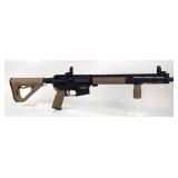 Anderson Manufacturing AM-15 5.56 Nato Rifle SN# 24022190, Flip-Up Sights, Adjustable Stock