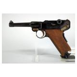 Interarms Mauser Parabellum 9mm Luger Pistol SN# 11 006187, US Seal Stamped On Top Of Frame, 4' Bbl,