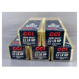 CCI .22LR Mini-Mag Ammo, Approx 500 Rounds, Local Pickup Only 