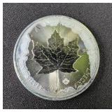 2015 Canadian Silver Maple Leaf $5 Silver Coin, 1oz Fine Silver, Qty 3 