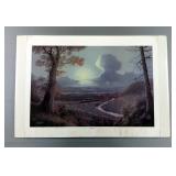 Jesse Barnes 'Distant Lights' Signed And Numbered Print, 1784/2000, Includes COA, 20.25' x 30'