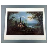 Jesse Barnes 'Love Is Forever' Signed And Numbered Print, 2652/2800, Includes Print Envelope And Boa