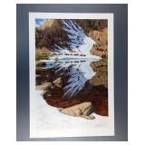 Bev Doolittle 'Season Of The Eagle' Signed And Numbered Print, 5431/36548, With Documentation, 30.75