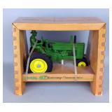 ERTL 40th Anniversary Commemorative John Deere Tractor #557 In Original Box, 1:16 Scale Die-Cast Met