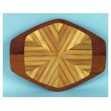 MCM Teak Serving Tray By Jens Harald Quistgaard Marked Dansk Designs Denmark JHG, Approx 7.25' x 9.5