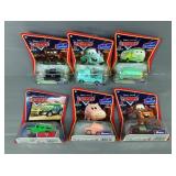 Mattel Disney Pixar 'Cars' Die-Cast Models In Original Packaging, Qty 6