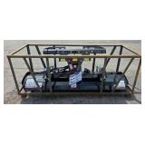 2026 MOWER KING SPA84 Skid Steer Bulldozer, Unused 