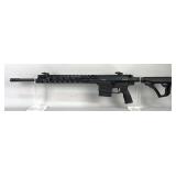 Daniel Defense DD5 V5 .260 Rem Rifle SN# DD5018564, UTG Flip Up Peep Sights, Adjustable Stock