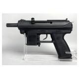 Intratec AB-10 9mm Luger Pistol SN# A055827, 2 Total Mags (1 Is 50-Rd), Manual, In Original Hard Cas