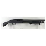 Mossberg 590 Shockwave 12 ga Pump Action Shotgun SN# V0934618, Birds Head Grip, For 2-3/4' And 3' Sh