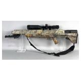 Benjamin Bulldog 357 Model BPBD3S .357 Cal Air Rifle SN# Not Found, Center Point 4-16x50 Scope, Padd