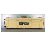 Apache 9800 Weatherproof Protective Long Case, With Foam Interior And Wheels 
