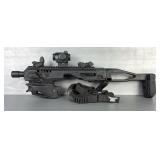MCK Micro Conversion Kit With Peep Sight, CT Red/Green Dot Sight, Folding Stock, And Nylon Sling, Ad