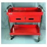 U.S. General Rolling Tool Cart With Locking Drawer, 35' x 34.5' x 16' 