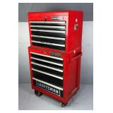 Craftsman 2 Pc Rolling Tool Chest, With Hinged Lid, 53' x 30' x 18'