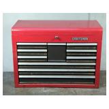 Craftsman 10-Drawer Locking Tool Box, Includes Key, 19' x 26' x 12 