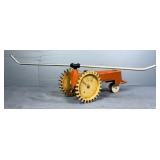 Melnor Cast Iron Rolling Tractor Sprinkler 