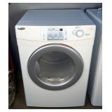 Amana Electric Front Load Dryer, Model NED7200TW, 38.5' x 27' x 28.5'