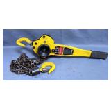 Haul Master 1 1/2 Ton Lever Chain Hoist, 3000 Lb. Capacity, Model 86106