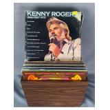 Vinyl Albums Including Country, Classics, Rock & Roll, Spiritual, And More, Contents Of Storage Box,
