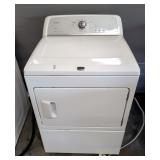 Maytag Bravos Intellidry Front Load Gas Dryer Model MGDX500XWO, Powers On, 43" x 27" x 26.5"