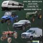 Online Absolute Auction: Vehicles - Trailers - Tractors - SxS - Camper