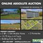 Online Absolute Auction: 2 BR / 2 BA Mobile Home on 15.70 Ac in 4 Tracts