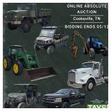 Online Absolute Auction: Heavy Trucks - Tractors - UTVs - Trailers - Hay Equipment 