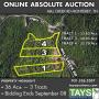 Online Absolute Auction: 36.45 Ac in 3 Tracts
