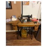 Antique sewing machine 