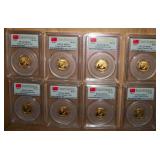 $5.00 gold panda coins