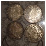 Morgan silver dollars