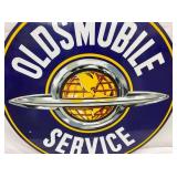 CLOSEUP VIEW 5FT. OLDSMOBILE SIGN